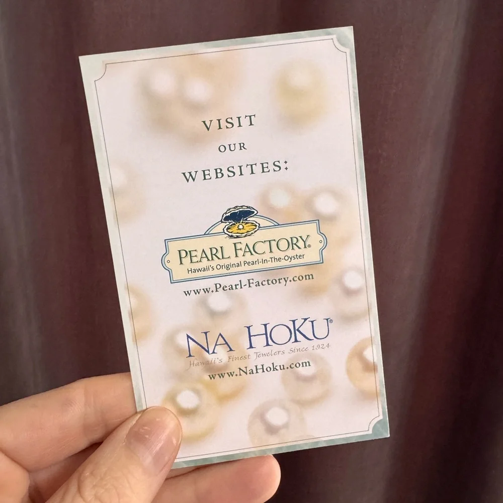 Na Hoku Pearl from Pearl Factory - 1/4” White - Picture 6 of 10